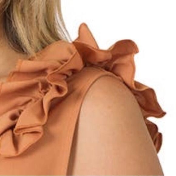 top with ruffle trim - Picture 3 of 5